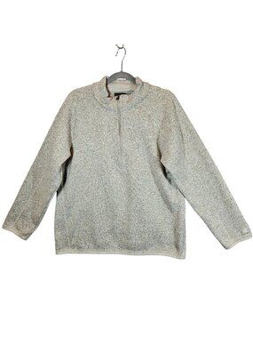 Stormpack 1/4 Zip knit fleece line shirt Mens XL Speckled warm gorpcore outdoor